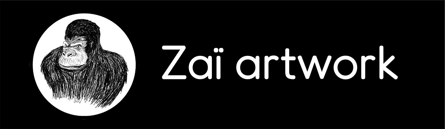 Logo Freelance illustrator 2d animator Paris